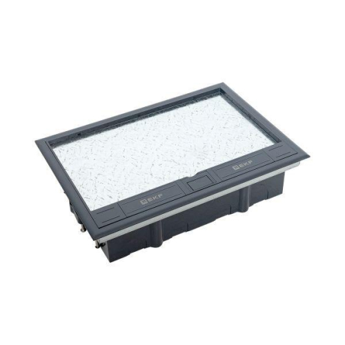 Лючок напольный с изменяемой глубиной C-Line 24 (с приборной рамкой) EKF cl-ln-k-24