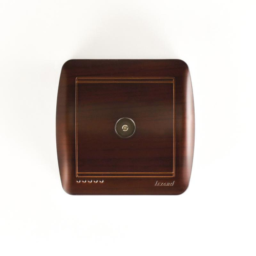 Розетка телевизионная проходная TV ОП Demet маун LEZARD 711-0400-129