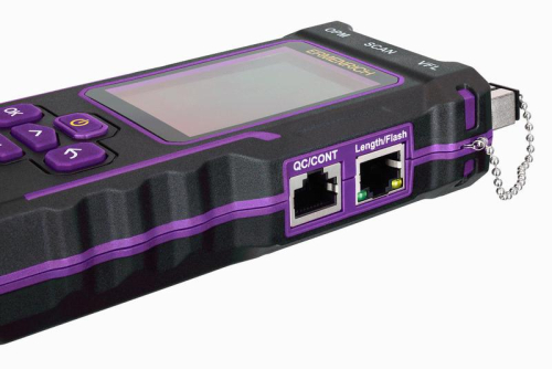 Тестер кабельный многофункциональный NetGeeks NP60 фиолет. Ermenrich 84551
