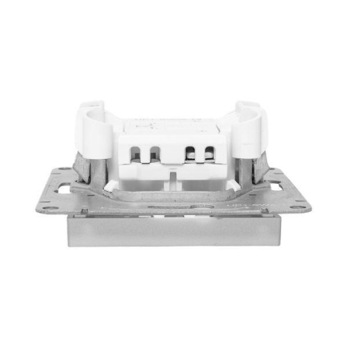 Выключатель кнопочный 1-кл. СП Эпика механизм алюм. EKF UP1-SWA-13