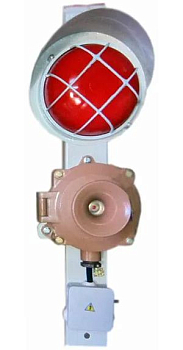 Пост сигнальный ПС-1 У2 с ревуном РВП-220В АС IP54 красн. Электротехник ET350001