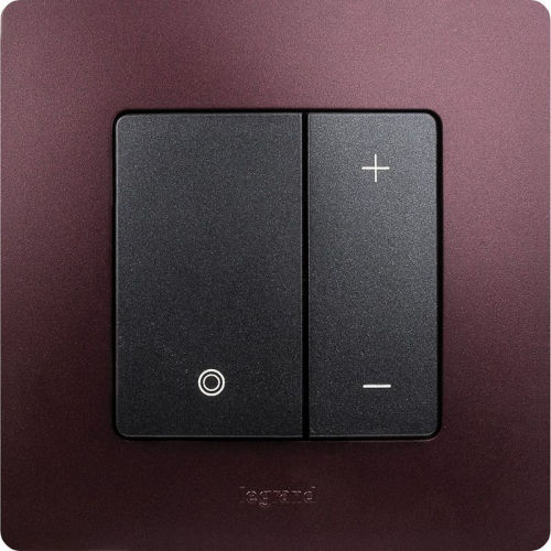 Рамка 1-м Etika сливовый IEK 672561