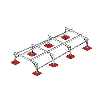 Конструкция опорная для установки оборудования TECHNORAPTOR FOOT 1500х3500 KM-TR-F-SSEI-1500-3500 КМ TR0035