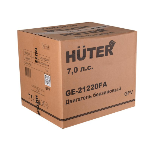 Двигатель бензиновый GE-21220FА HUTER 70/15/3