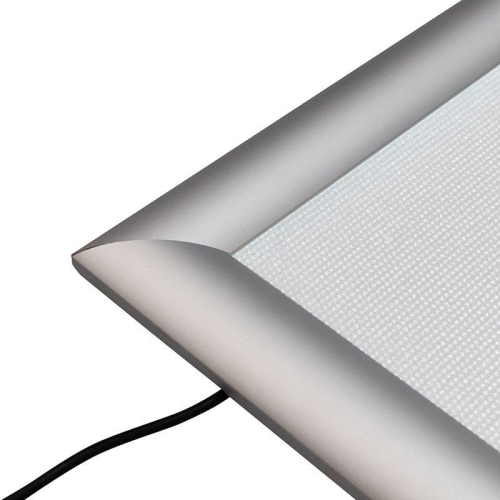 Панель светодиодная световая Постер Clip 700х1000 подвесная односторонняя (тросы 2шт х 2м с креплениями к плоскости) Rexant 670-1213