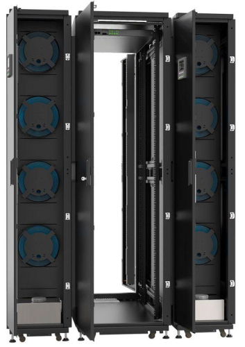 Дата-центр микро 42U с кондицион. 7кВт ИБП 10кВА система пожаротуш. место 1 из 2 by Utilex ITK DCM-42U-1415-000-1