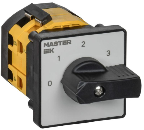 Переключатель кулачковый 10А (сх. 108) стандартная рукоятка IEK MI-CS10-010-108