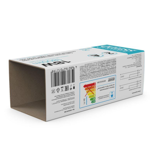 Светильник светодиодный Universal 18Вт 4000К IP65 1800лм 605х60х56мм матов. с БАП 90мин GAUSS 843424218A