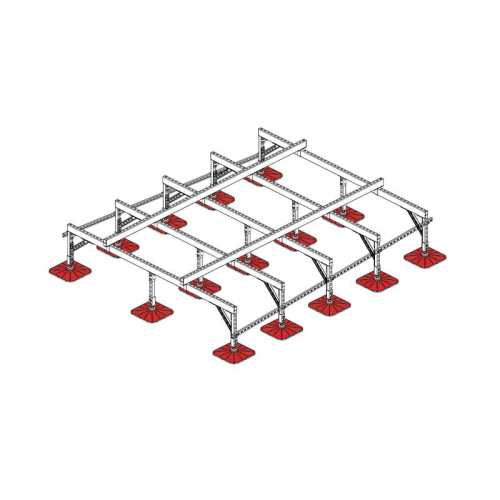 Конструкция опорная для установки оборудования TECHNORAPTOR FOOT 2500х3000 тип 3 KM-TR-F-SSEI-2500-3000-3 КМ TR0051