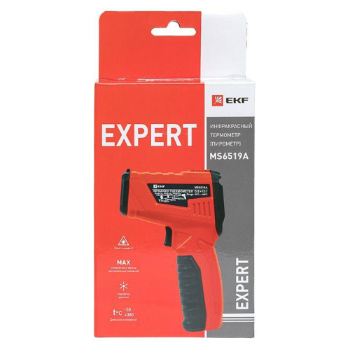 Термометр инфракрасный (пирометр) MS6519A Expert EKF In-180703-pt6519A