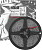Лента светодиодная 90 671 OLS-2835WW120-9.6-IP65-24V (уп.5м) ОНЛАЙТ 90671