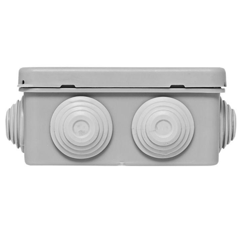 Коробка распаячная КМР-030-031 с крышкой наружная 85х85х40 8 мембранных вводов IP55 EKF plc-kmr-030-031