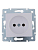 Розетка 1-м СП Karina 16А IP20 без заземл. керамика механизм бел. LEZARD 707-0288-121