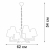 Люстра 6xE14 макс. 40Вт Vitaluce V3939-1/6 Люстра 6xE14 макс. 40Вт Vitaluce V3939-1/6