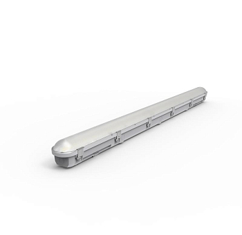 Светильник светодиодный ДСП WP 21 C 60W OP 940 L1500 EL 1500х85х80мм 60Вт 4000К IP65 пылевлагозащ. с БАП на 3ч бел. Русский Свет 15072123327