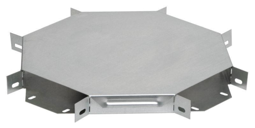 Ответвитель для лотка 100х150мм Х-образ. HDZ IEK CLP1X-100-150-M-HDZ