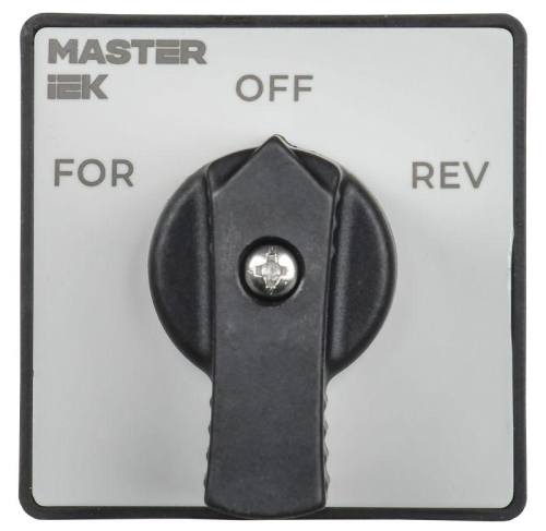 Переключатель кулачковый 10А (сх. 11) стандартная рукоятка IEK MI-CS10-010-011