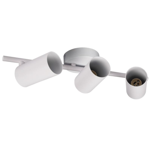 Светильник PCL-0403 3xGU10 IP20 230В WH настен./потолочн. декор. под лампу JazzWay 5066663