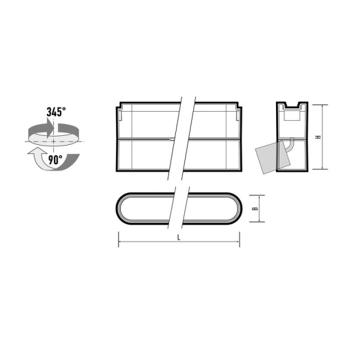 Светильник светодиодный трековый Метр (MTR)16 1118R 18Вт 4000К frost 90град. BL IP20 низковольтный Pro черн. JazzWay 5056930