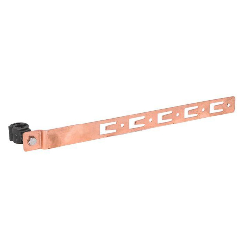 Держатель под черепицу с крючком с пластиковым фиксатором L330 Cu PROxima EKF lp-d2214-cu