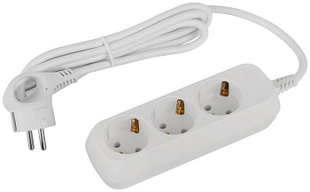 Удлинитель электрический UDL-16-315-E Greenline 3 розетки с заземлением 1.5м ПВС 3х1кв.мм Эра Б0065038