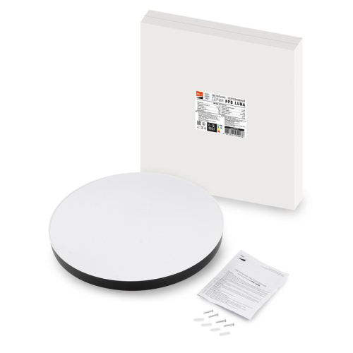 Светильник светодиодный PPB LUNA 80Вт 4000К BLACK IP20 D480х60 JazzWay 5050488