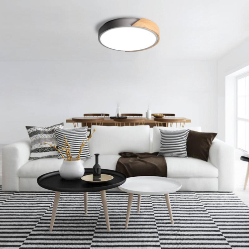 Светильник светодиодный декоративный PPB Scandic-R 36Вт 4000К IP20 настенно-потолочный бытовой GR/W JazzWay 5037090