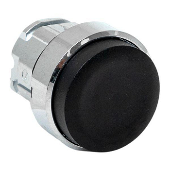 Механизм кнопки исполнительный XB4 черн. выпирающая возвратный без фиксации без подсветки IP65 EKF XB4BL-BL-65