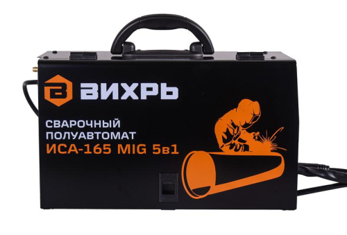 Инвертор сварочный полуавтомат. ИСА-165 MIG 5в1 Вихрь 65/183