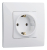 Розетка 1-м СП Etika 16А IP20 250В 2P+E с заземл. немецк. стандарт винт. клеммы механизм бел. Leg 672221 Розетка 1-м СП Etika 16А IP20 250В 2P+E с заземл. немецк. стандарт винт. клеммы механизм бел. Leg 672221