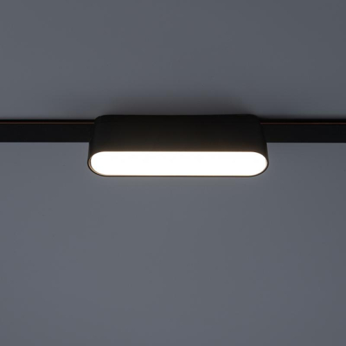 Светильник светодиодный трековый Метр (MTR)16 1006 6Вт 4000К IP20 frost 90град. BL низковольтный черн. Pro JazzWay 5056152