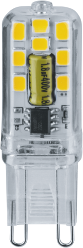 Лампа светодиодная 80 249 NLL-P-G9-3-230-4K-NF прозрачная 4000К нейтр. бел. 280лм 220-240В без пульсаций Navigator 80249