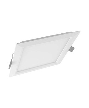Светильник светодиодный DOWNLIGHT SLIM SQUARE тонкий ДВО 12Вт 6500К 1020лм IP20 230В квадр. бел. LEDVANCE 4058075079311