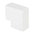 Поворот на 90град. 40х40 бел. Plast PROxima (уп.4шт) EKF abw-40-40x4