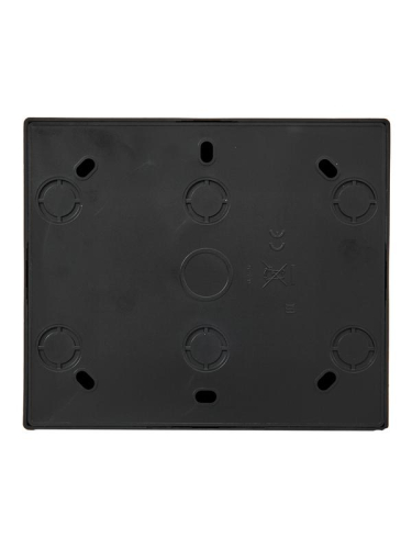 Розетка 4-м ОП LETO с заземл. закрытый корпус ПБТ черн. бархат LEZARD 752-4200-127BDP