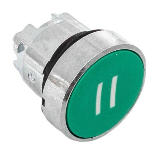 Механизм кнопки исполнительный "II" XB4 зел. плоский возвратный без фиксации IP65 EKF XB4BA-3154C-65