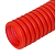 Труба гофрированная ПНД защитная d20/14.1мм для МПТ (пешель) красн. (уп.100м) Промрукав PR02.0088