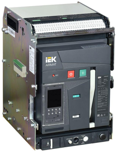 Выключатель автоматический воздушный 3п B 85кА 1250А выдвижной TD с компл. аксессур. ARMAT IEK AR-ACB-3VB-085-1250A-TDCF