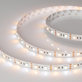Лента светодиодная RT-B60-12mm 12V White-MIX 14.4Вт/м IP20 5060 измен. цветов. темпер. (уп.5м) Arlight 011093(2)