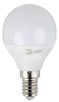 Лампа светодиодная P45-7W-860-E14 шар 560лм ЭРА Б0031401