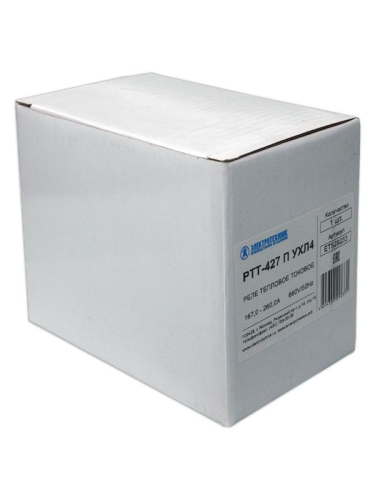 Реле тепл. РТТ-326 П УХЛ4 исп.2(ЭК) 260А 167.0-260.0А 660В/50Гц 1з+1р ручной возврат IP00 Электротехник ET529233