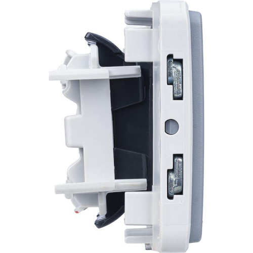 Переключатель проходной 2-кл. СП Plexo 10А IP55 10AX механизм сер. Leg 069525