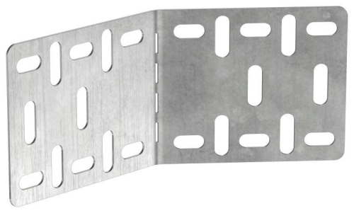 Пластина соединительная регулируемая H=100мм IEK CLM40D-PSR-100