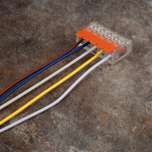 Клемма монтажная рычажного соединения PTC-5P 221-415 450В 32А 0.14-4.0кв.мм JazzWay 5050945