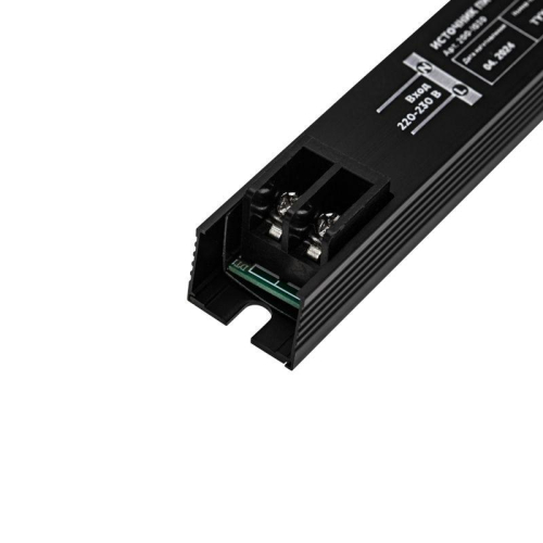 Источник питания (драйвер) 12В 18Вт IP20 с разъемами под винт ультратонкий Rexant 200-1030