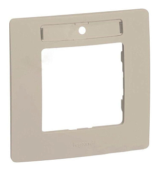 Рамка 1-м Etika с держателем для маркировки сл. кость IEK 672516