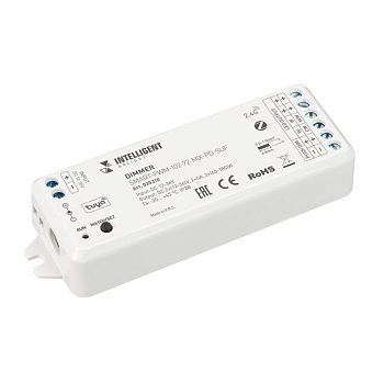 Диммер SMART-PWM-102-72-MIX-PD-SUF (12-36В 2х5А ZB 2.4G) пластик INTELLIGENT ARLIGHT 035310