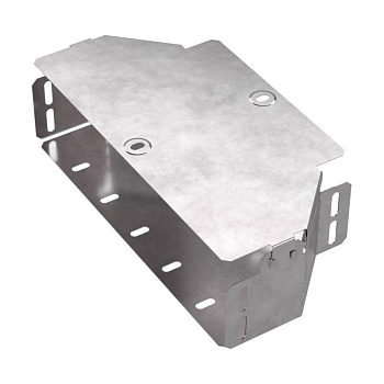 Переходник для лотка симметричный 300х200х80 с крышкой Стандарт Промрукав PR16.0482