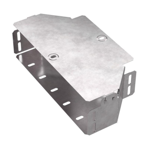 Переходник для лотка симметричный 300х200х80 с крышкой Стандарт Промрукав PR16.0482