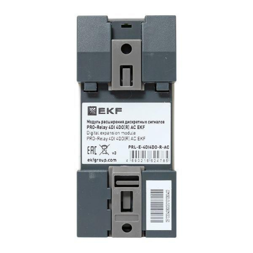 Модуль расширения дискретных сигналов PRO-Relay 4DI 4DO(R) AC EKF PRL-E-4DI4DO-R-AC